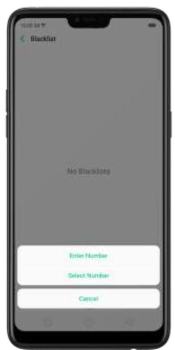 OPPO Find X - 5,2. Bloquer les appels - 5