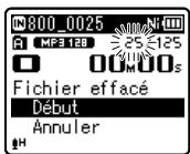 OLYMPUS WS 811 - Effacement de fichiers - 3