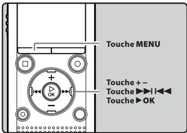 OLYMPUS WS 811 - Déplacer/copier des fichiers [action/copie] - 1