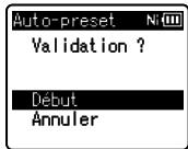 OLYMPUS WS 811 - Présélection automatique de stations de radio [auto-preset] - 5