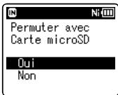 OLYMPUS WS 811 - Insertion d'une carte microsd - 4