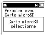 OLYMPUS WS 811 - Insertion d'une carte microsd - 5