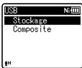 OLYMPUS WS 811 - Appuyez sur la touche + ou - pour modifier le réglage. - 2