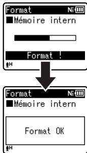 OLYMPUS WS 811 - Appuyez sur la touche OK. - 1