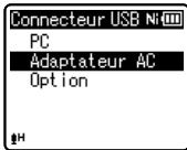OLYMPUS WS 811 - Appuyez sur la touche + ou - pour modifier le réglage. - 1