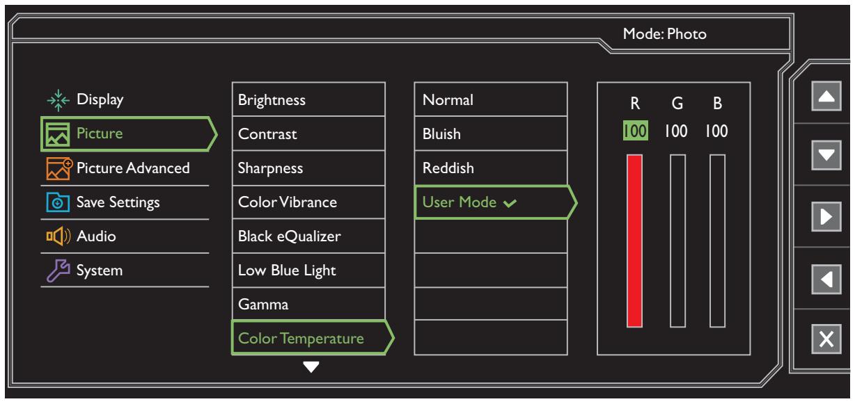 BENO RL2755HM - Menu image - 1