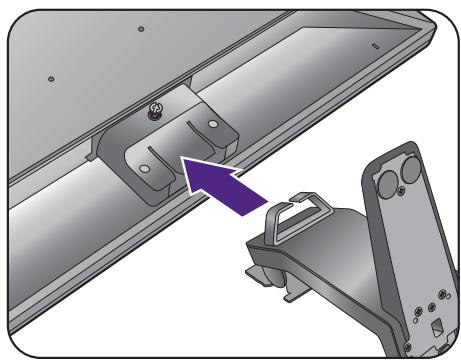 BENO RL2755HM - fixez la base du moniteur. - 5