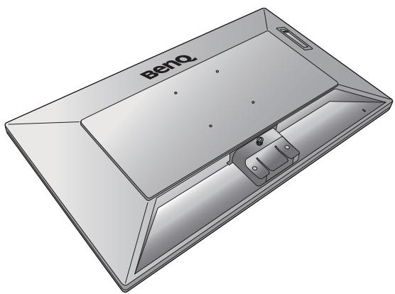 BENO RL2755HM - fixez la base du moniteur. - 2