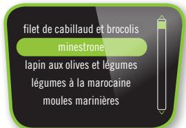 MOULINEX YY5118 - MENU favoris - 3
