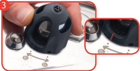 MOULINEX YY5118 - DÉMONTAGE DU CACHE VALVE : - 1