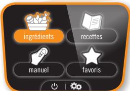 MOULINEX YY5118 - Menu d'ingrédients - 1