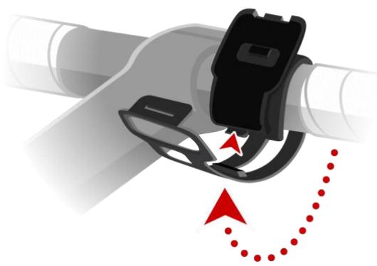 TOMTOM GPS MULTISPORT GRIS - Utiliser la fixation pour vélo - 3