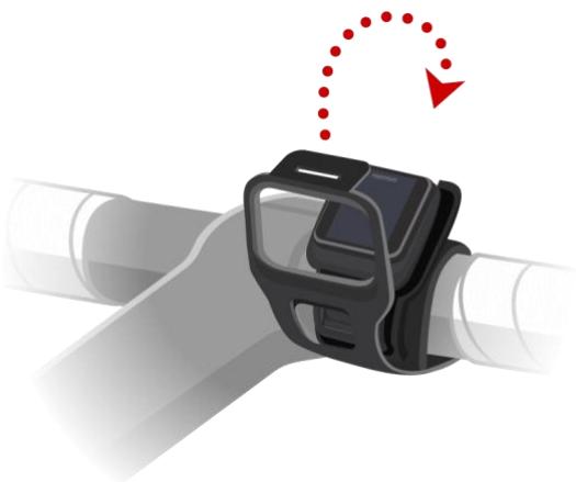 TOMTOM GPS MULTISPORT GRIS - Utiliser la fixation pour vélo - 5