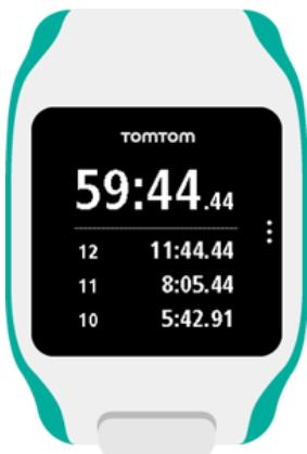 TOMTOM GPS MULTISPORT GRIS - Utilisation du chronomètre - 1