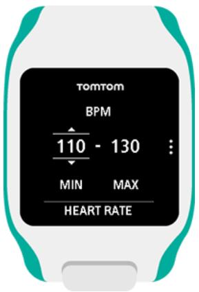 TOMTOM GPS MULTISPORT GRIS - Définir une zone pour la fréquence cardiaque et l'allure - 1