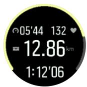 SUUNTO NC - Utilisation des objectifs pendant l'exercice - 2