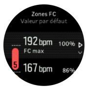 SUUNTO NC - Définir la FC maxi - 1