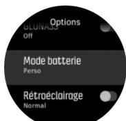 SUUNTO NC - Gestion d'énergie de la batterie - 2