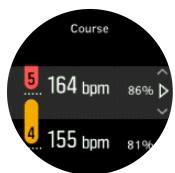 SUUNTO NC - Définir des zones FC spécifiques à l'activité - 1