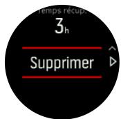 SUUNTO NC - Enregistrer un exercice - 4