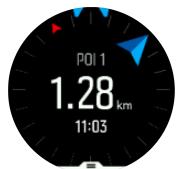 SUUNTO NC - Navigation vers un POI - 2
