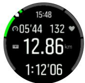 SUUNTO NC - Utilisation des zones FC pendant l'exercice - 1