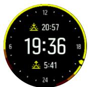 SUUNTO NC - Alarmes de lever et coucher du soleil - 3