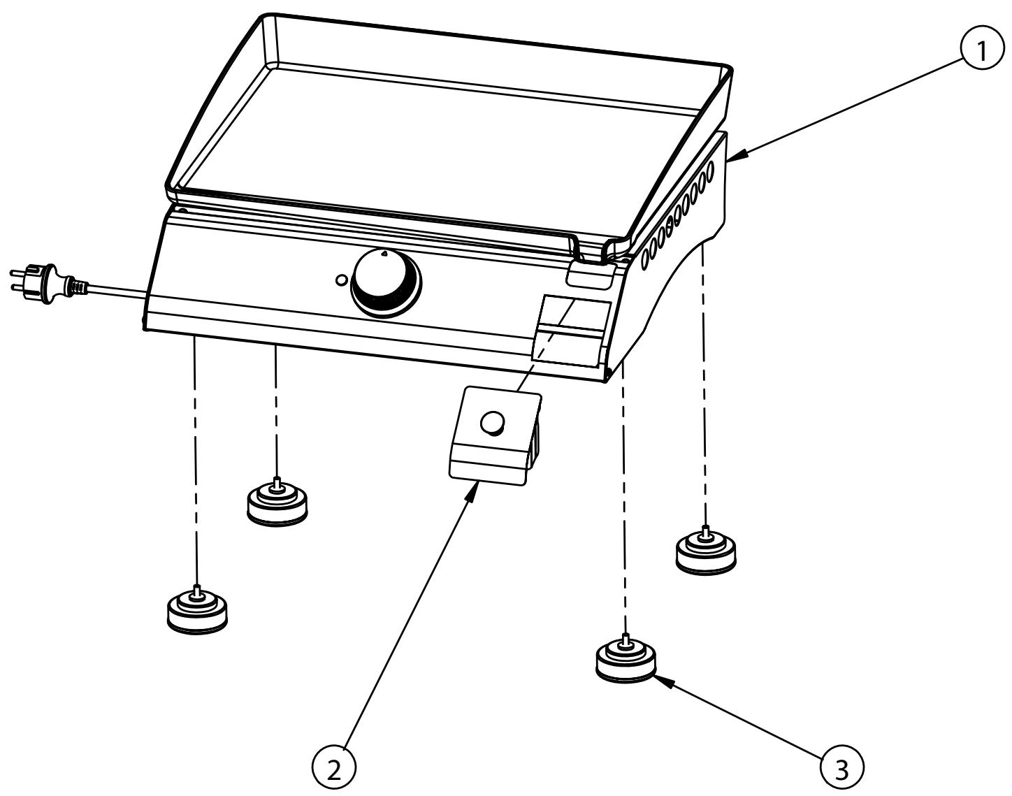 BRASERO OL6511 - Consignes de sécurité importantes - 1