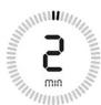 THOMSON TH3HYDROWATERPIKHYDROPULSEURWATERFLOSSERIRRIGADORIRRIGADORPy - Automatische timer van twee minuten - 1