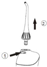 THOMSON TH3HYDROWATERPIKHYDROPULSEURWATERFLOSSERIRRIGADORIRRIGADORPy - Modes différents - 3