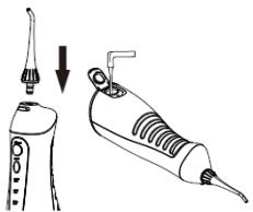 THOMSON TH3HYDROWATERPIKHYDROPULSEURWATERFLOSSERIRRIGADORIRRIGADORPy - GEBRUIK VAN HET APPARAAT - 1
