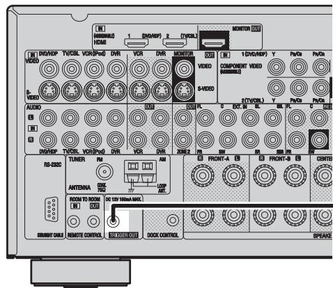 DENON AVR 2308 BKE2 - Borne rs-232c - 2