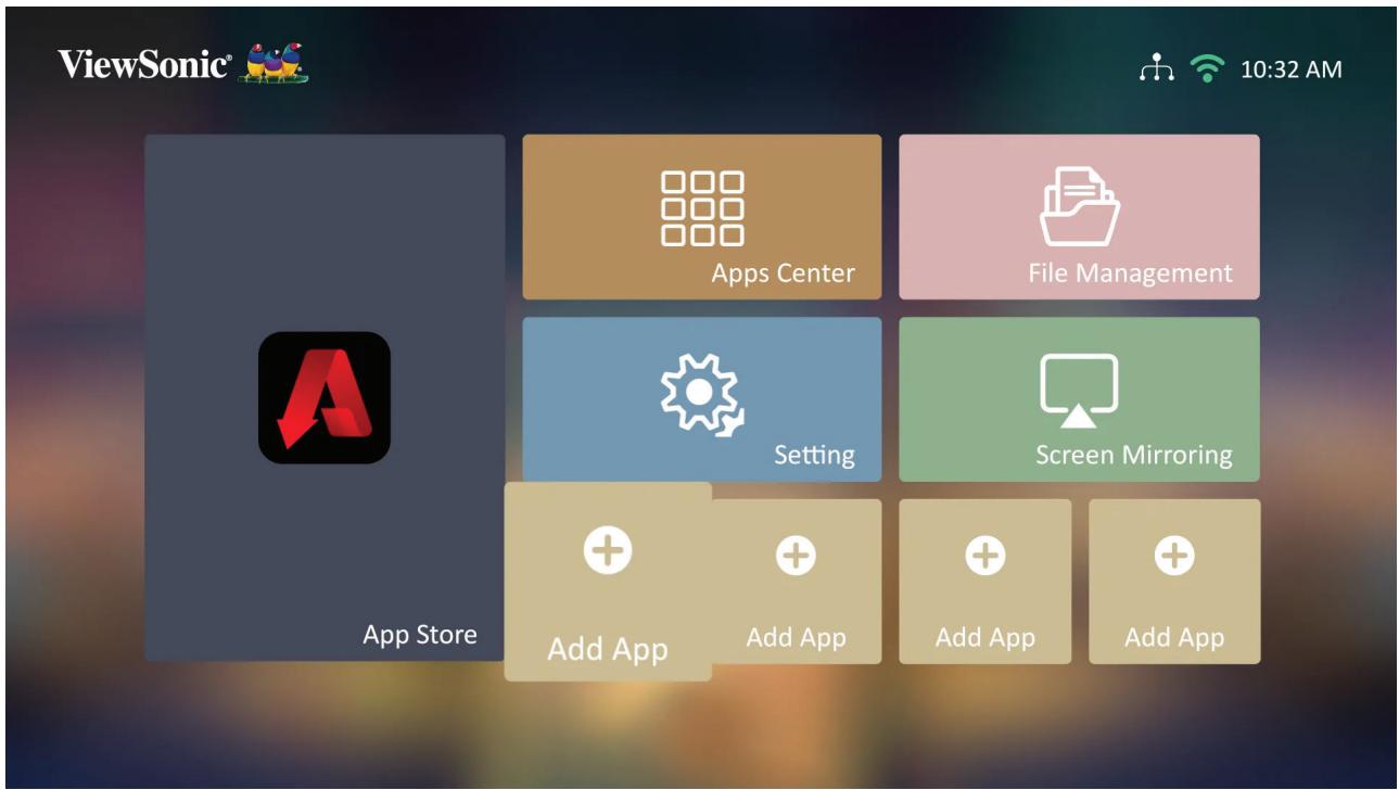 VIEWSONIC M2 - Ajouter des applications - 1