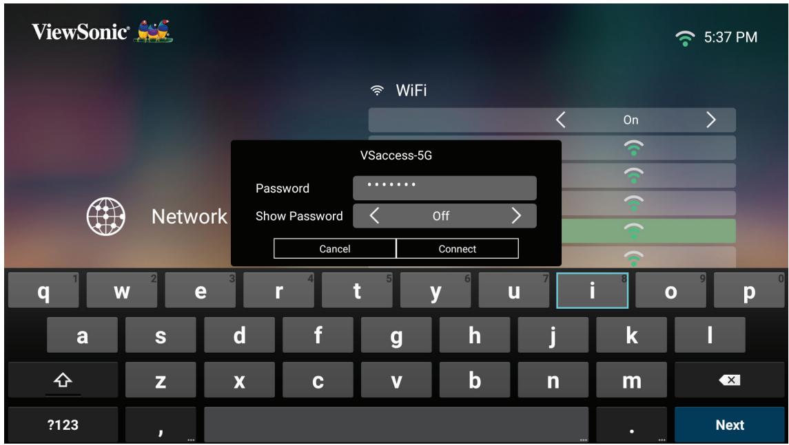VIEWSONIC M2 - Connexion wi-fi - 3