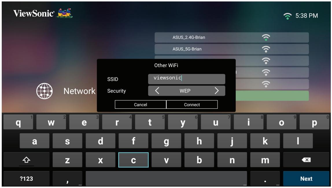 VIEWSONIC M2 - SSID personnelisé - 2