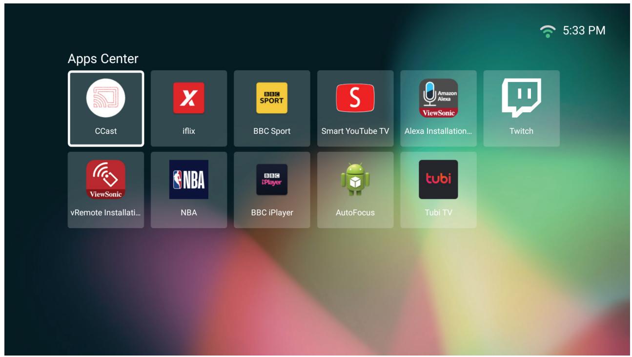 VIEWSONIC M2 - Centre d'applications - 2