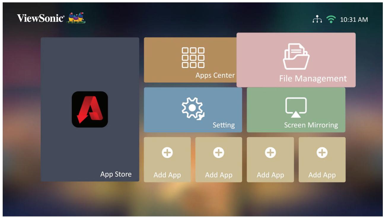 VIEWSONIC M2 - Pour désinstaller des applications - 2