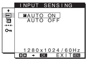 SONY NC - INPUT SENSING (str. 15) (tylko SDM-E76D/SDM-E96D) - 1