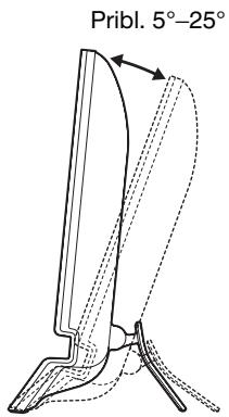 SONY NC - Nastavitev nablona - 1