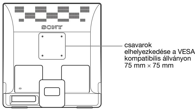 SONY NC - A VESA kompatibilis állványt használja. - 1