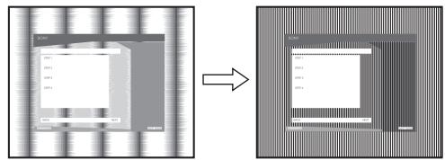 SONY NC - ■ 对当前输入信号进一步进行图像质量自动调节（自动调节） - 1