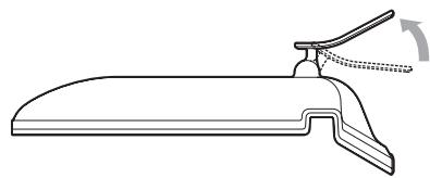 SONY NC - Použití dodaného podstavce - 1