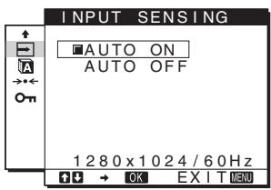 SONY NC - INPUT SENSING (strana 14) (Pouze SDM-E76D/SDM-E96D) - 1