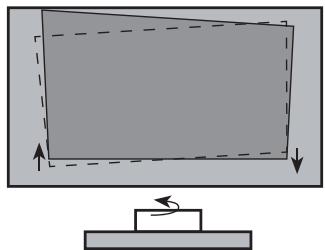 HISENSE H80LSA - Alignez horizontalement le BAS de l'image avec l'ecran - 1