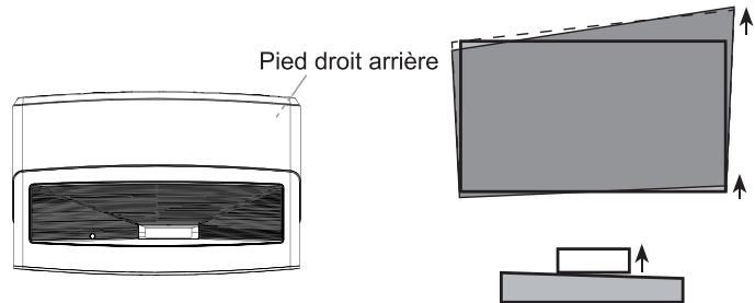 HISENSE H80LSA - Régler le COIN supérieur DROIT de l'image - 1