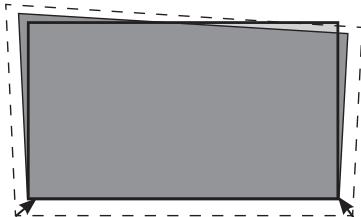HISENSE H80LSA - Régler le BAS de l'image à l'écran - 3