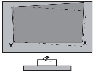 HISENSE H80LSA - Alignez horizontalement le BAS de l'image avec l'ecran - 2