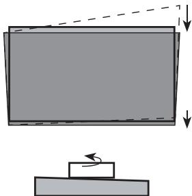 HISENSE H80LSA - Régler le COIN supérieur DROIT de l'image - 2