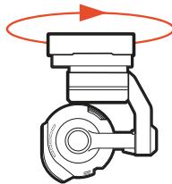 YUNEEC TYPHOON H PRO - Contrôle de l'inclinaison de la caméra sur support - 1