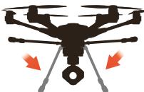 YUNEEC TYPHOON H PRO - ATTERRSSAGE - Il existe deux fonctions de faire atterrer le Typhoon H: - 2